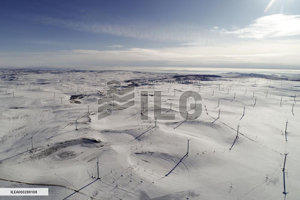 Aerial Photo Wulanhada Volcano Group No. 3