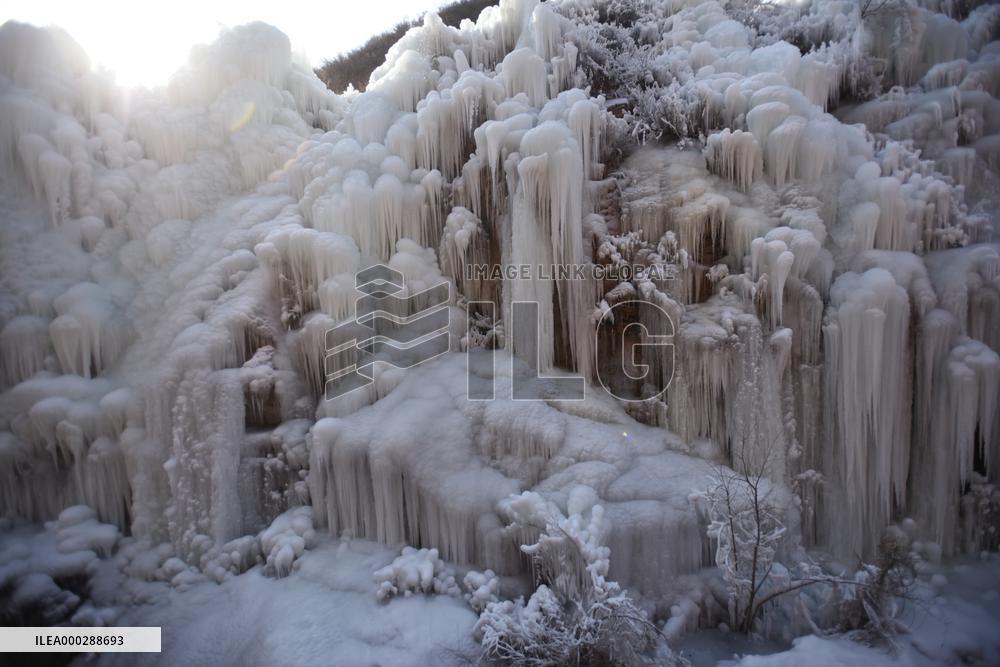 Frozen Waterfalls