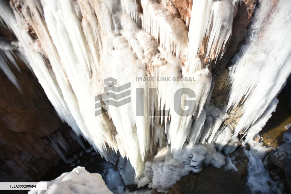 Frozen Waterfalls
