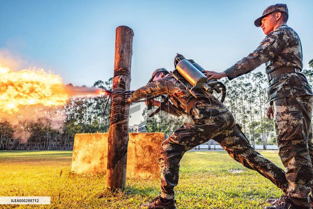 Flamethrowers Training