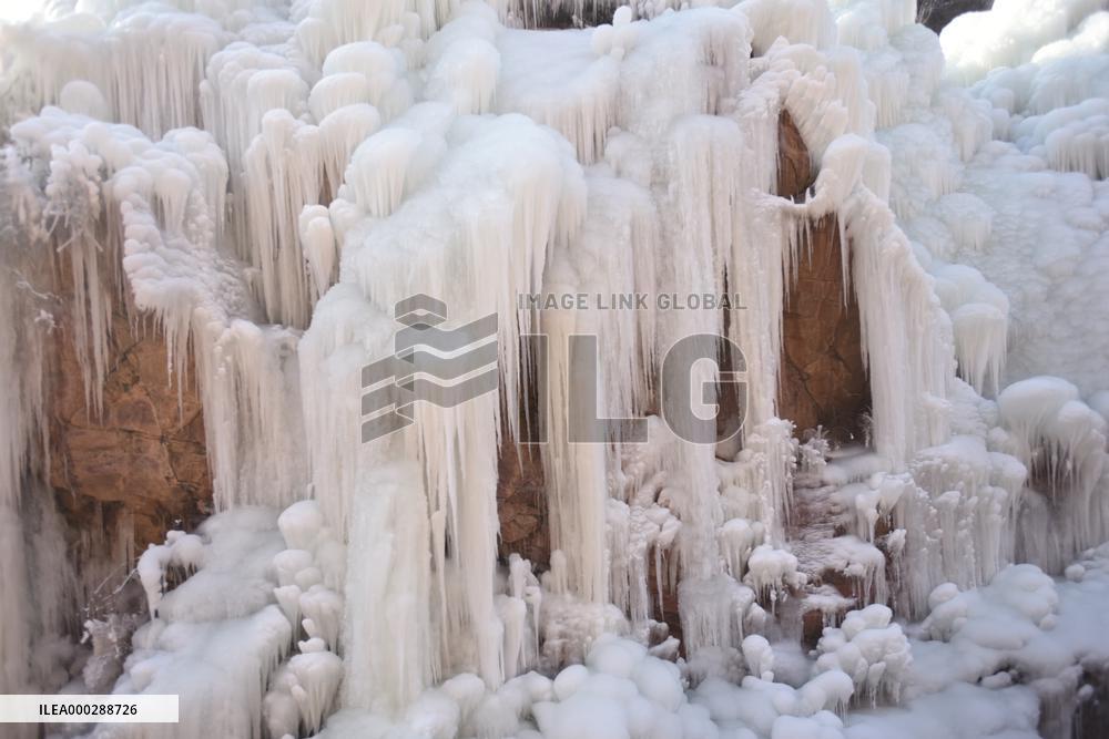 Frozen Waterfalls