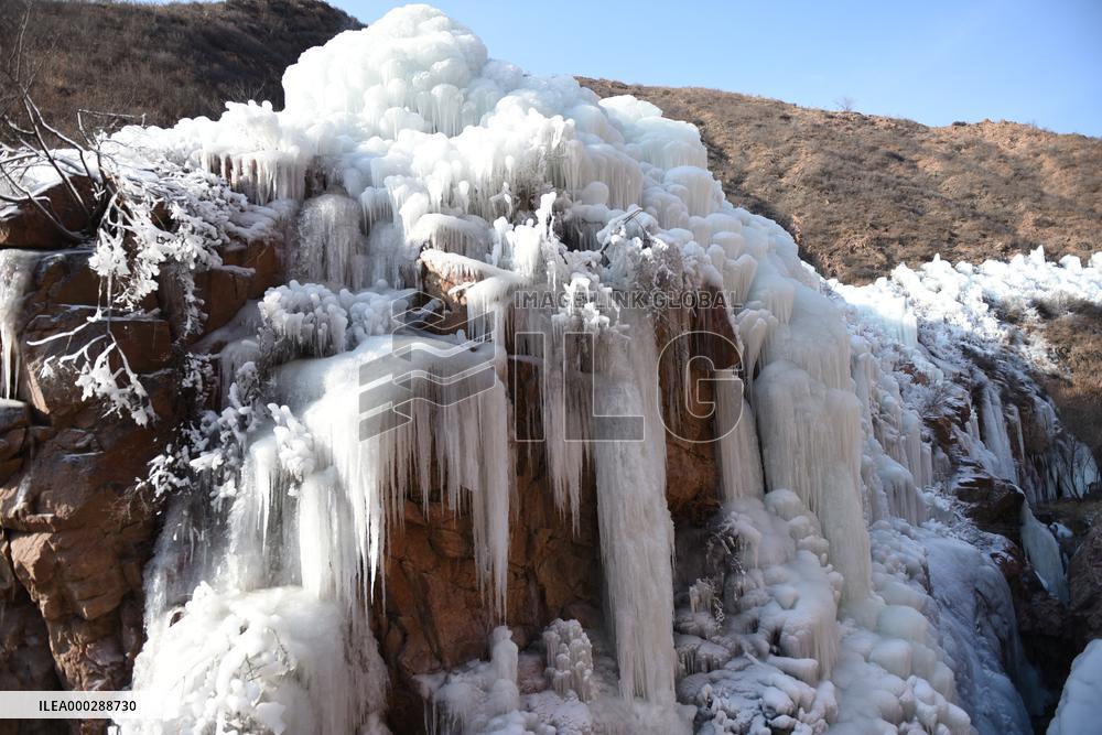 Frozen Waterfalls