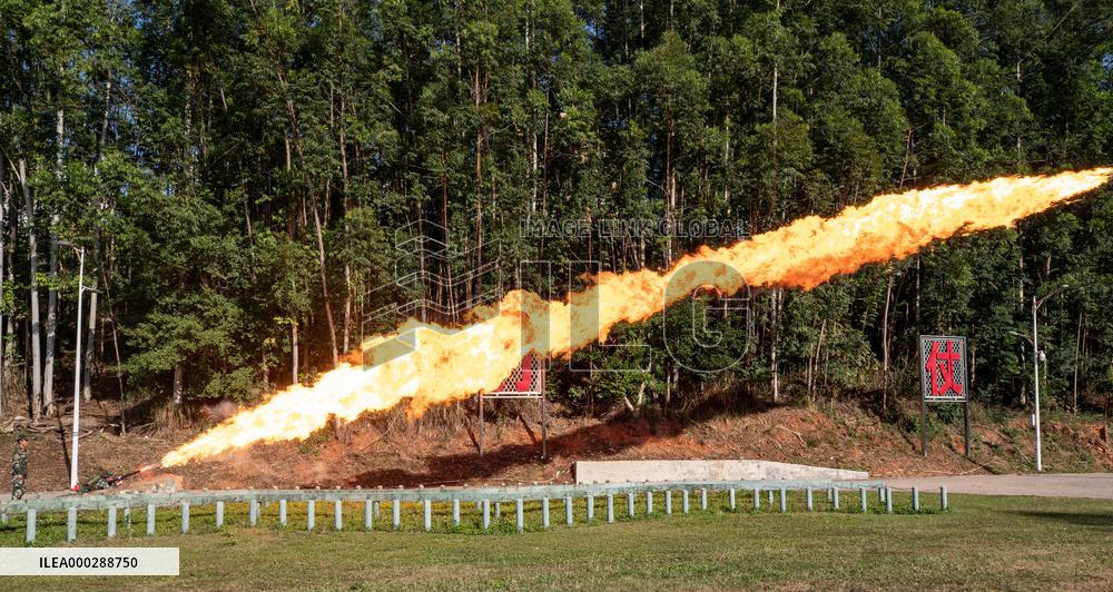 Flamethrowers Training
