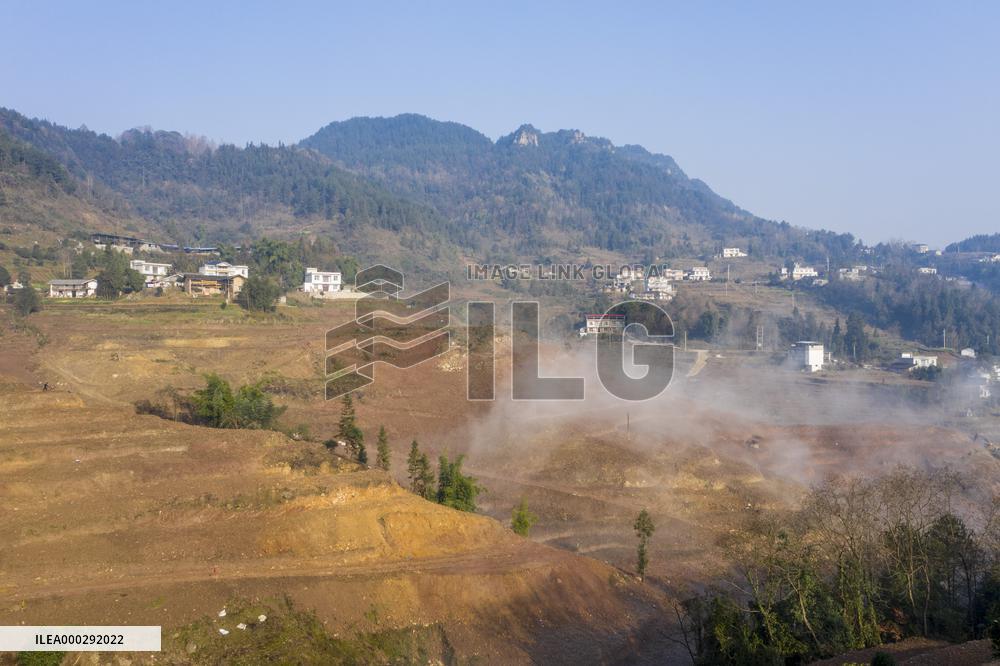 Aerial Photography Tea Garden New Base