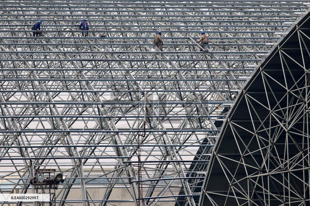 Power Plant Coal Yard Closed Transformation