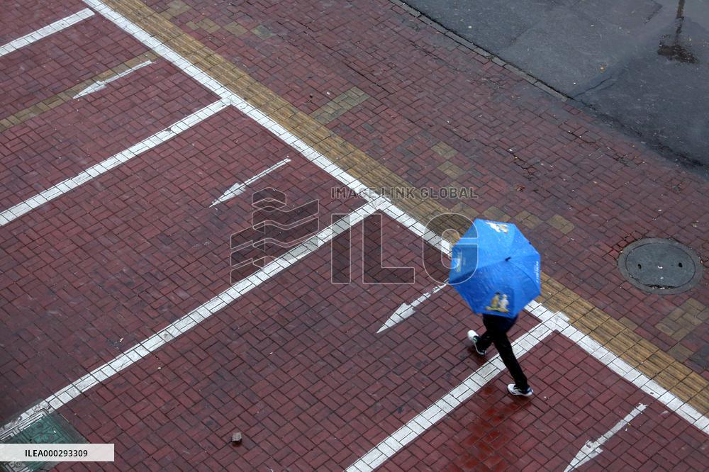 Temperature Sharp Drop In China