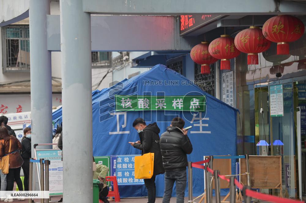 Nucleic Acid Detection During Spring Festival Travel