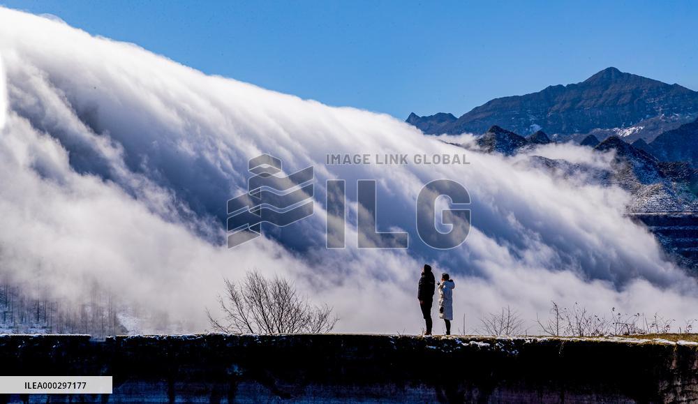 Cloud Waterfall