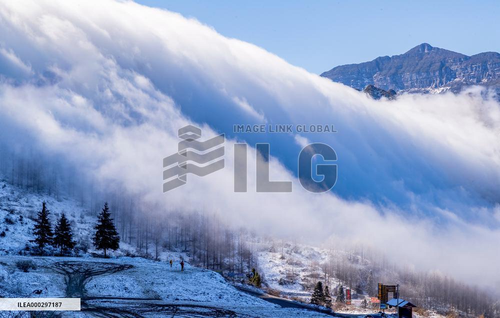 Cloud Waterfall