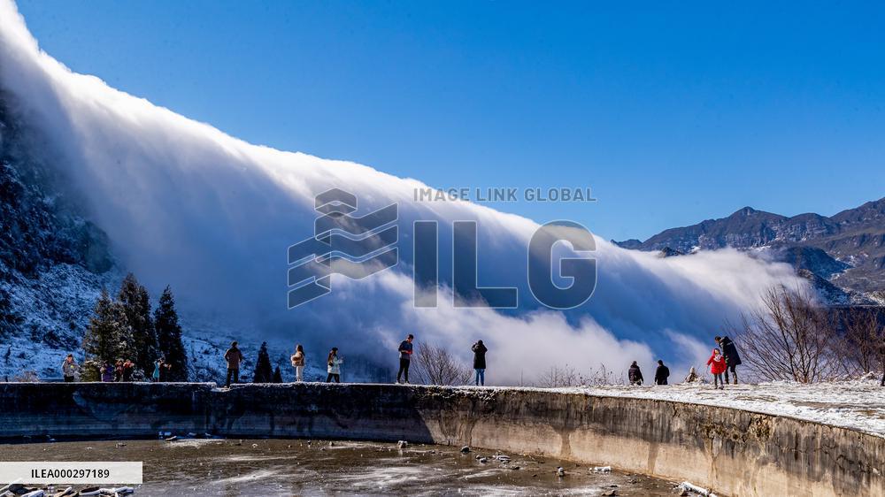 Cloud Waterfall