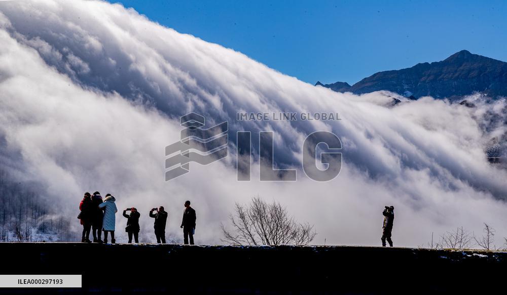 Cloud Waterfall
