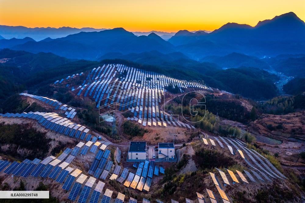 Aerial Photovoltaic Panels