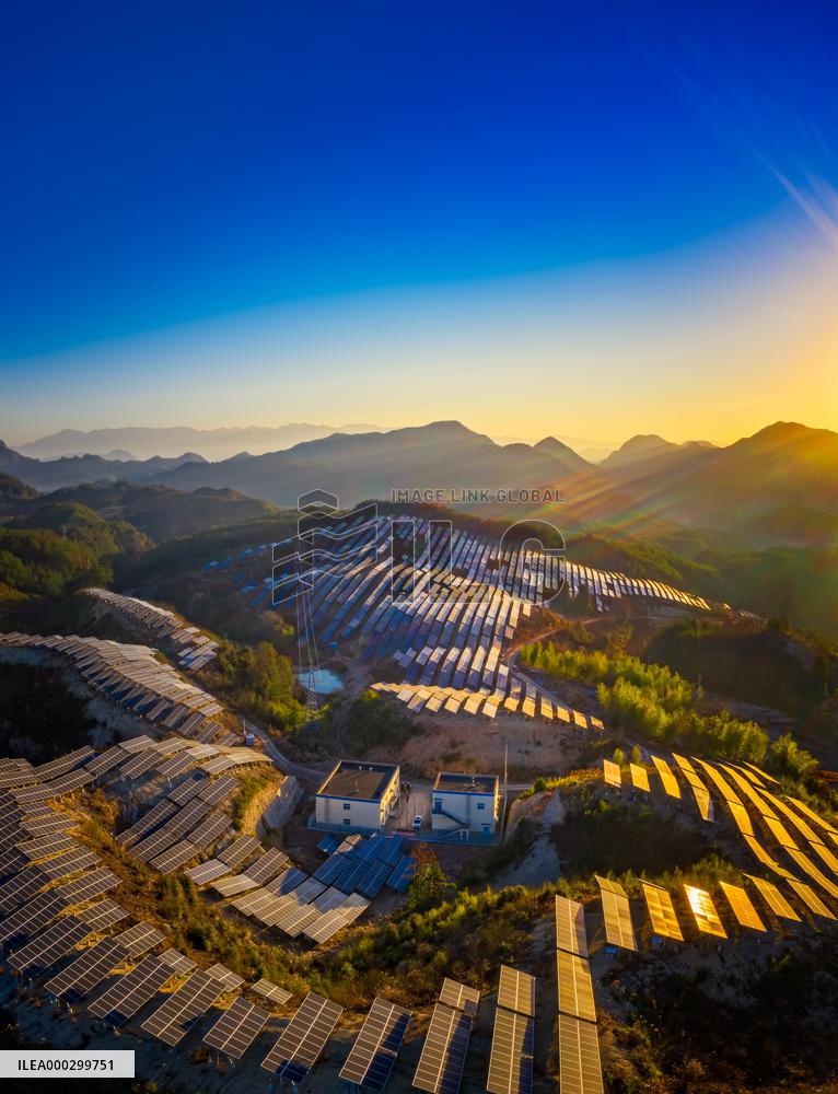 Aerial Photovoltaic Panels