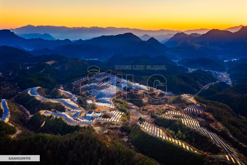 Aerial Photovoltaic Panels