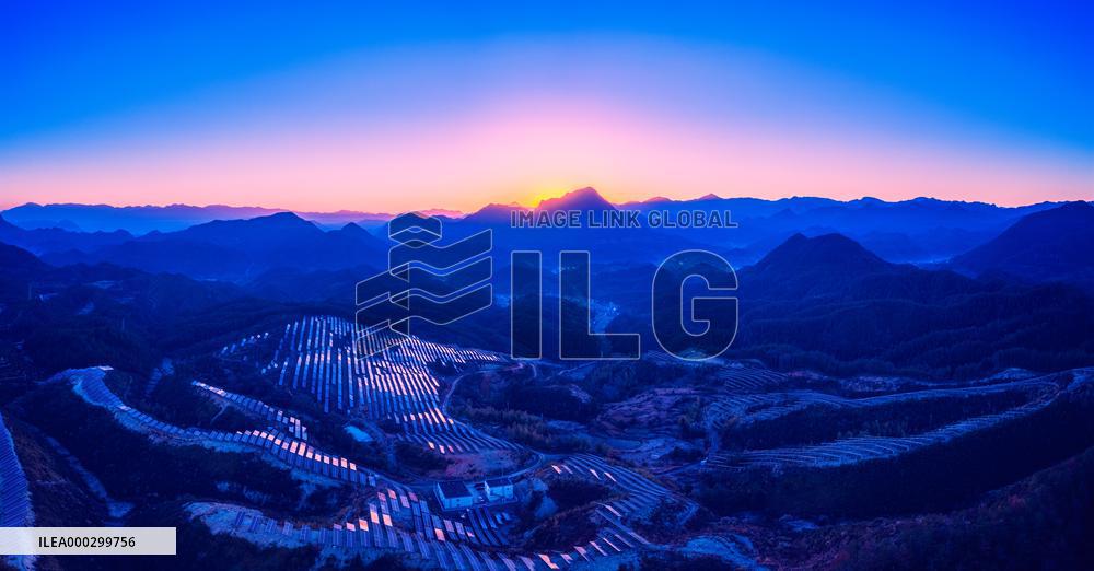 Aerial Photovoltaic Panels