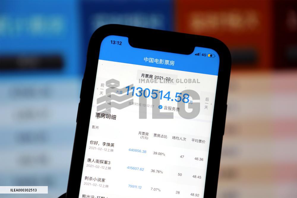 China Box Office in February