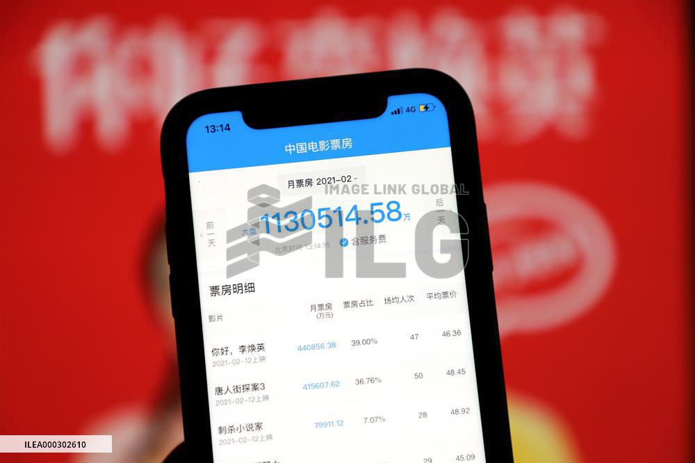 China Box Office in February