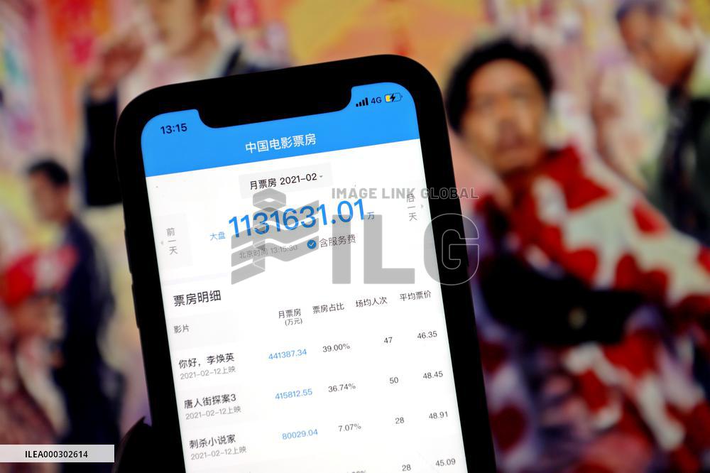 China Box Office in February