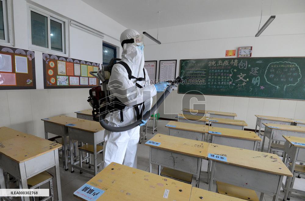 Disinfection Before School Starts