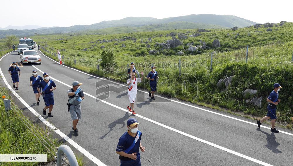 Tokyo Olympics torch relay