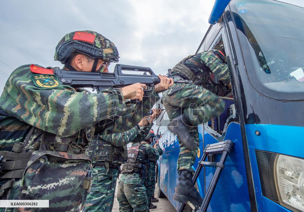 Bus Anti-hijacking Drill