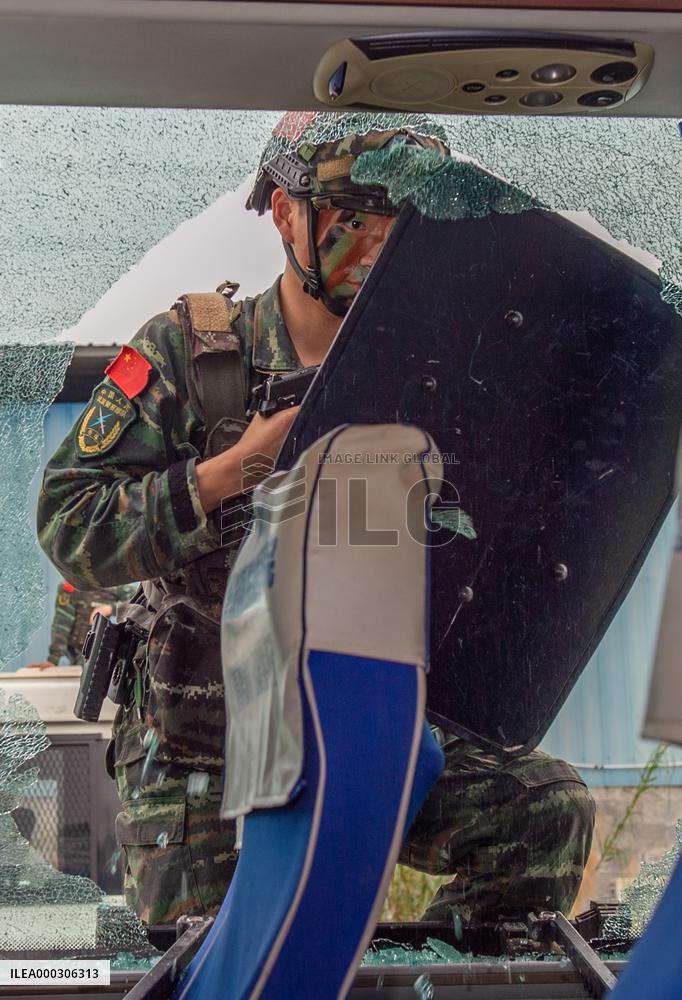 Bus Anti-hijacking Drill