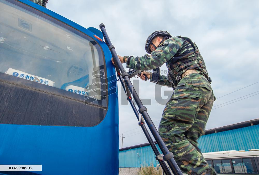 Bus Anti-hijacking Drill
