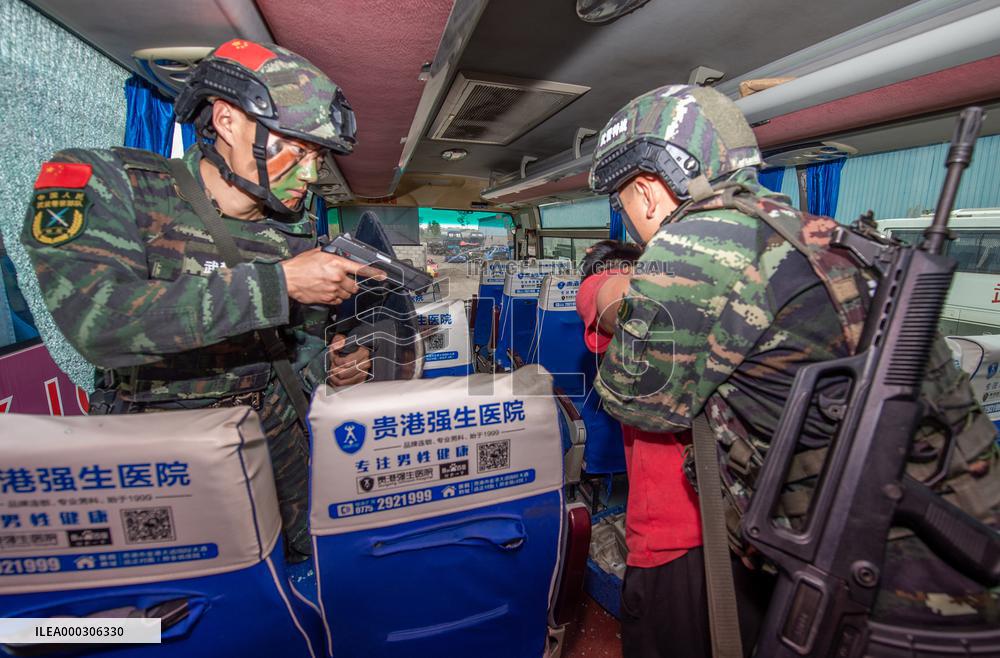 Bus Anti-hijacking Drill