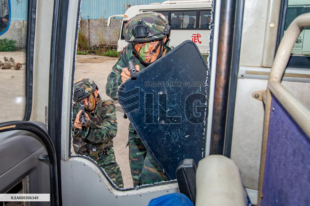 Bus Anti-hijacking Drill