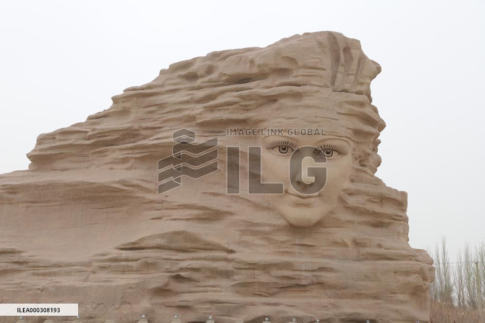 Loulan Beauty Statue