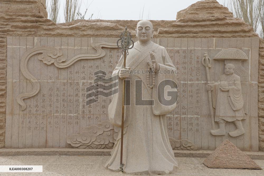 Xuanzang Master Statue