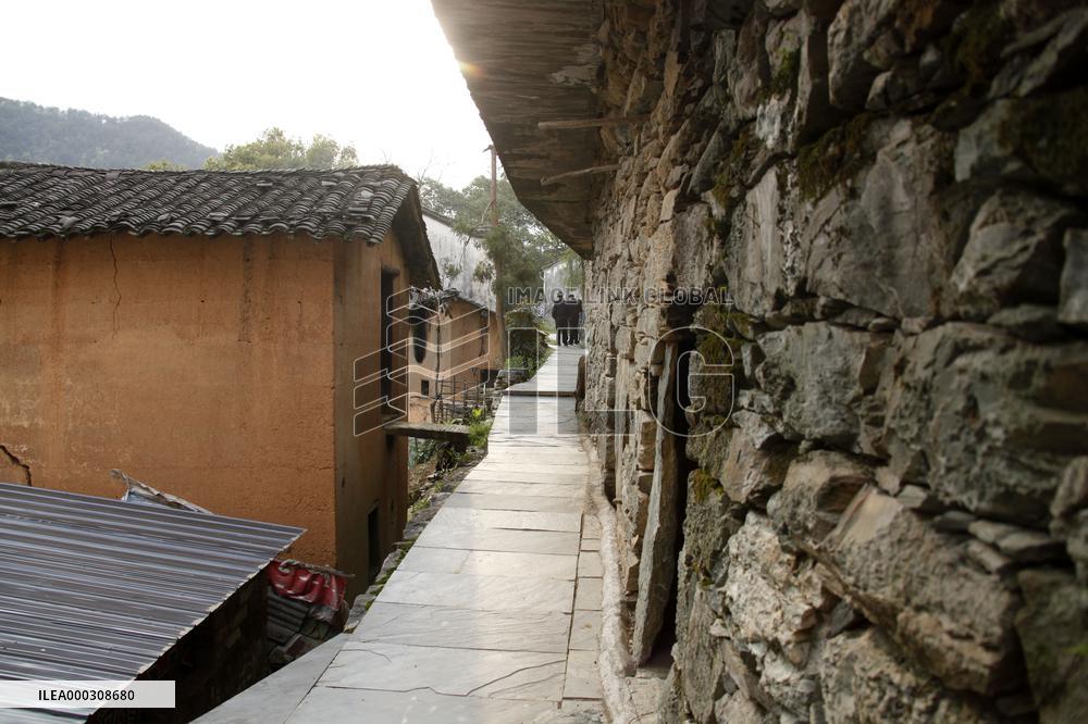 Traditional Chinese Stone Village