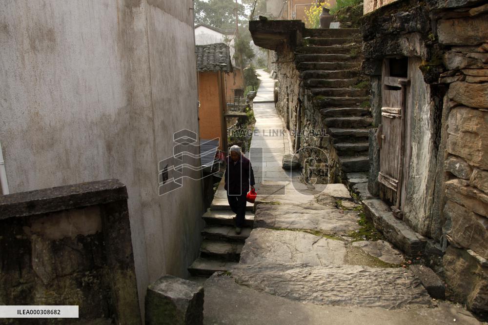 Traditional Chinese Stone Village