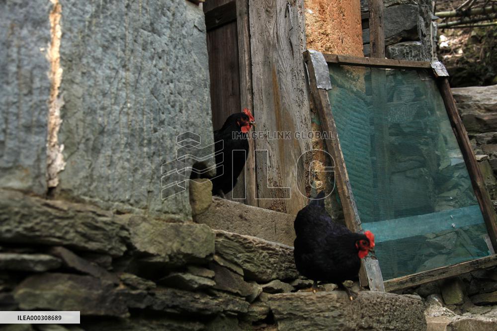 Traditional Chinese Stone Village