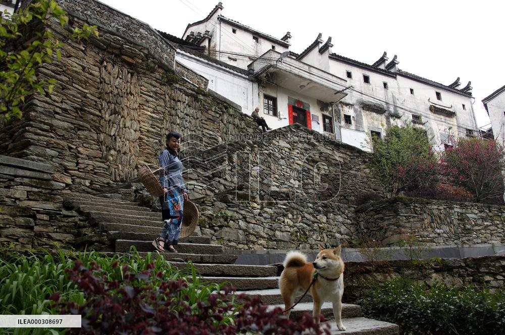 Traditional Chinese Stone Village
