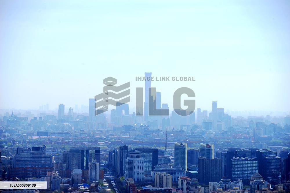 Aerial view of Beijing
