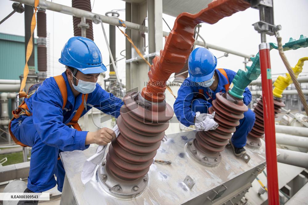 The First UHV Station in Jiangsu Power Grid