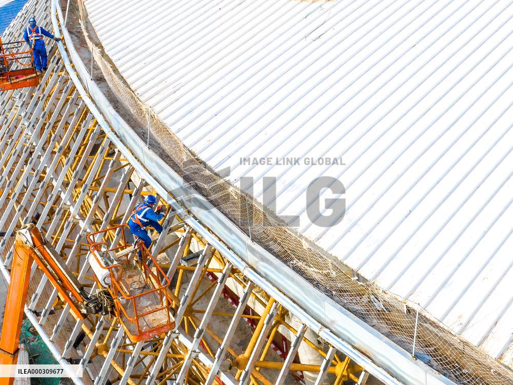 China Winter Olympics Construction