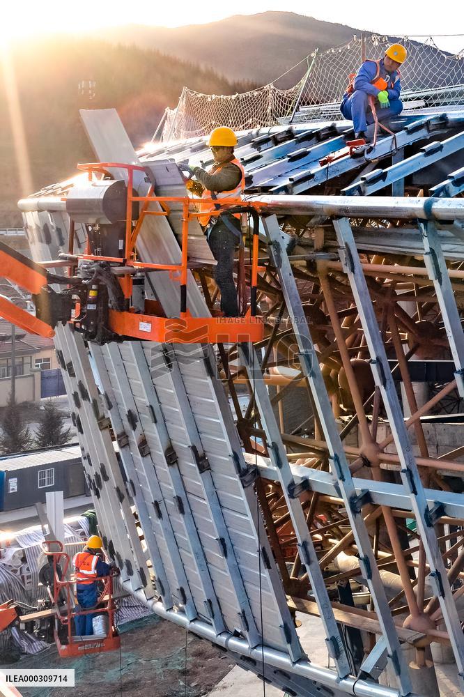 China Winter Olympics Construction