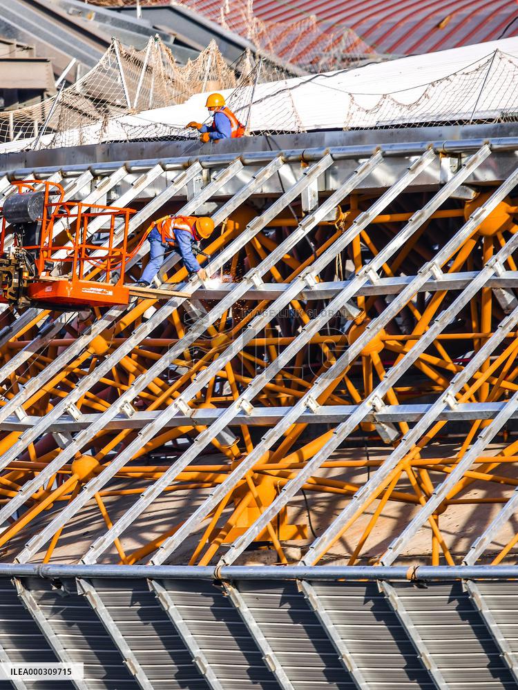 China Winter Olympics Construction