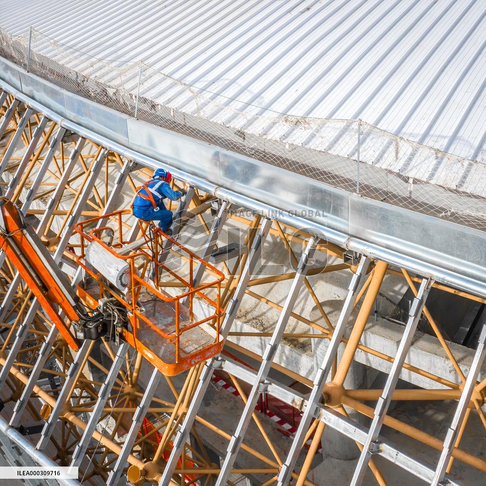 China Winter Olympics Construction