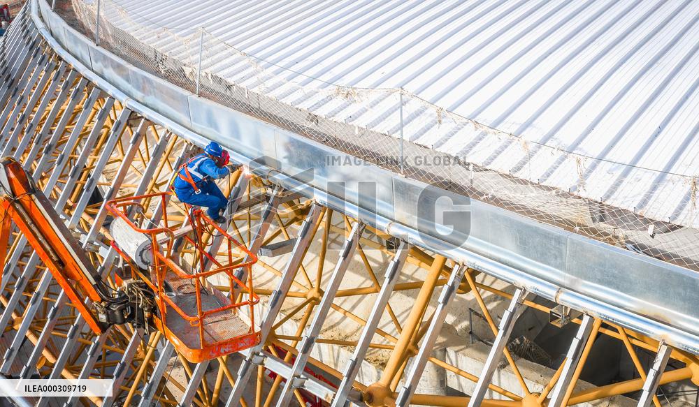China Winter Olympics Construction
