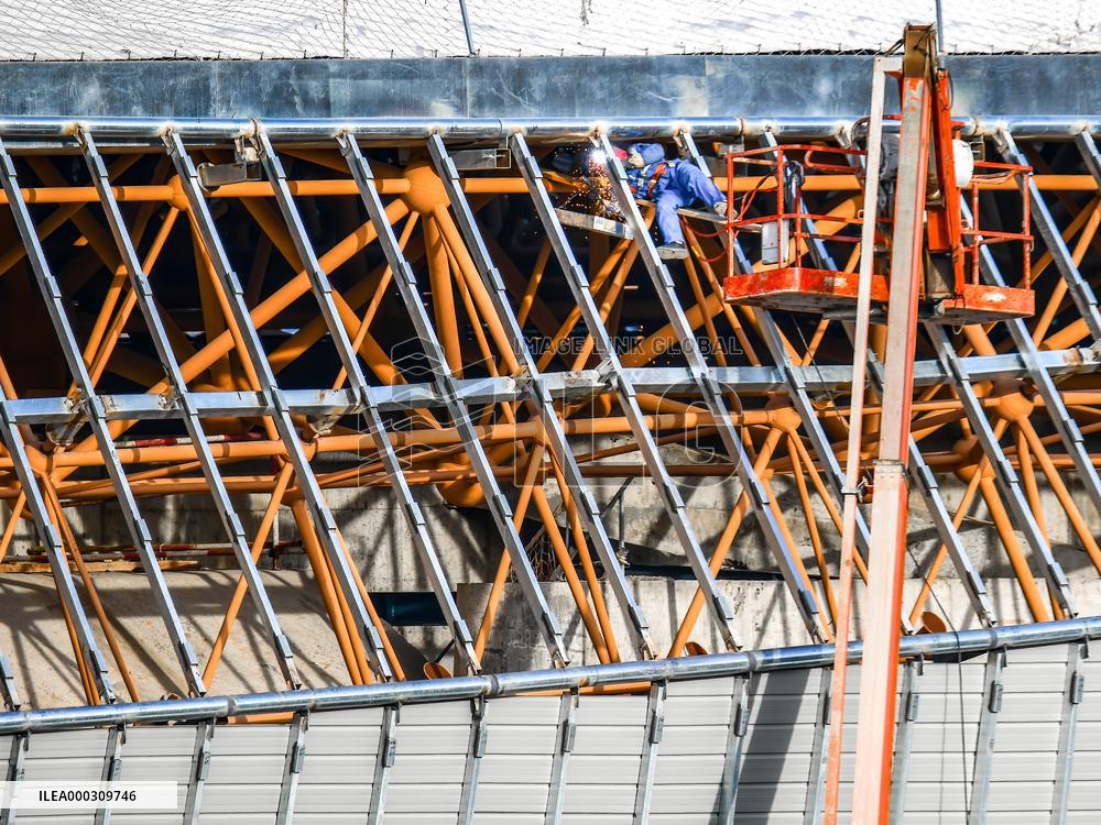 China Winter Olympics Construction