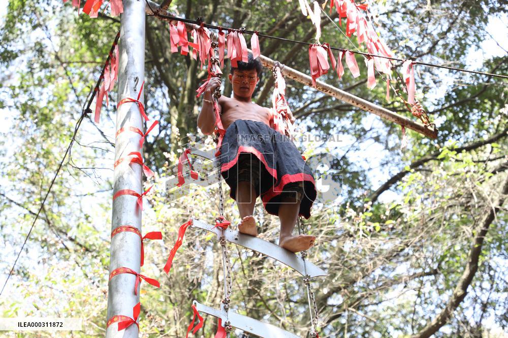 Step Barefoot On The Knife Ladder