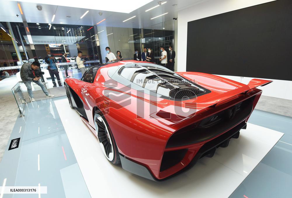 Hong Qi Supercar S9 At the Shanghai Auto Show