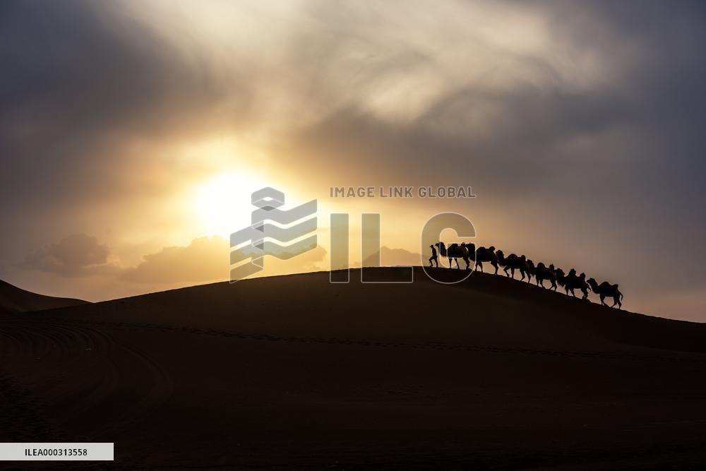 China Xinjiang Kumutage Desert