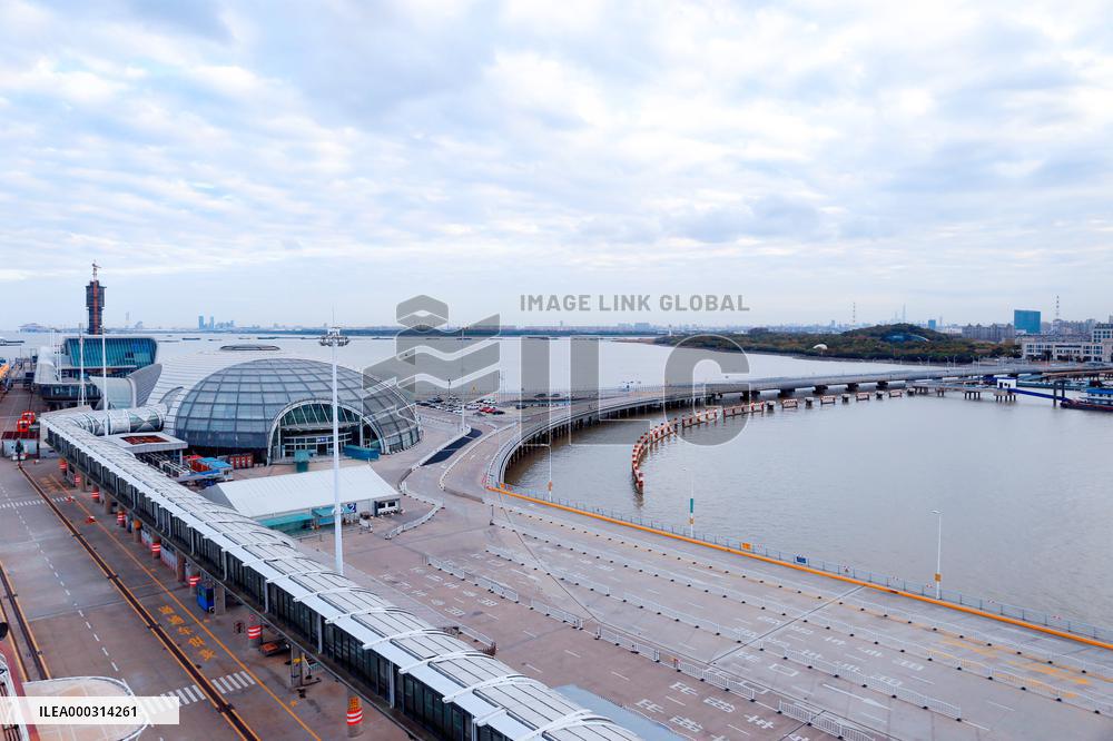 Wusongkou International Cruise Port in Shanghai