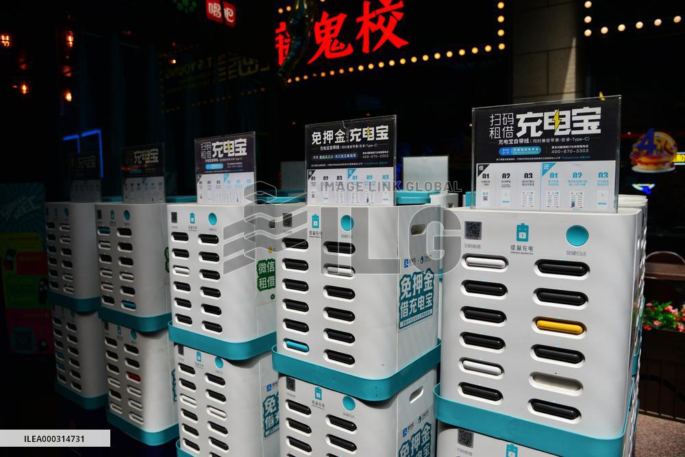 Shared Rechargeable Cabinets