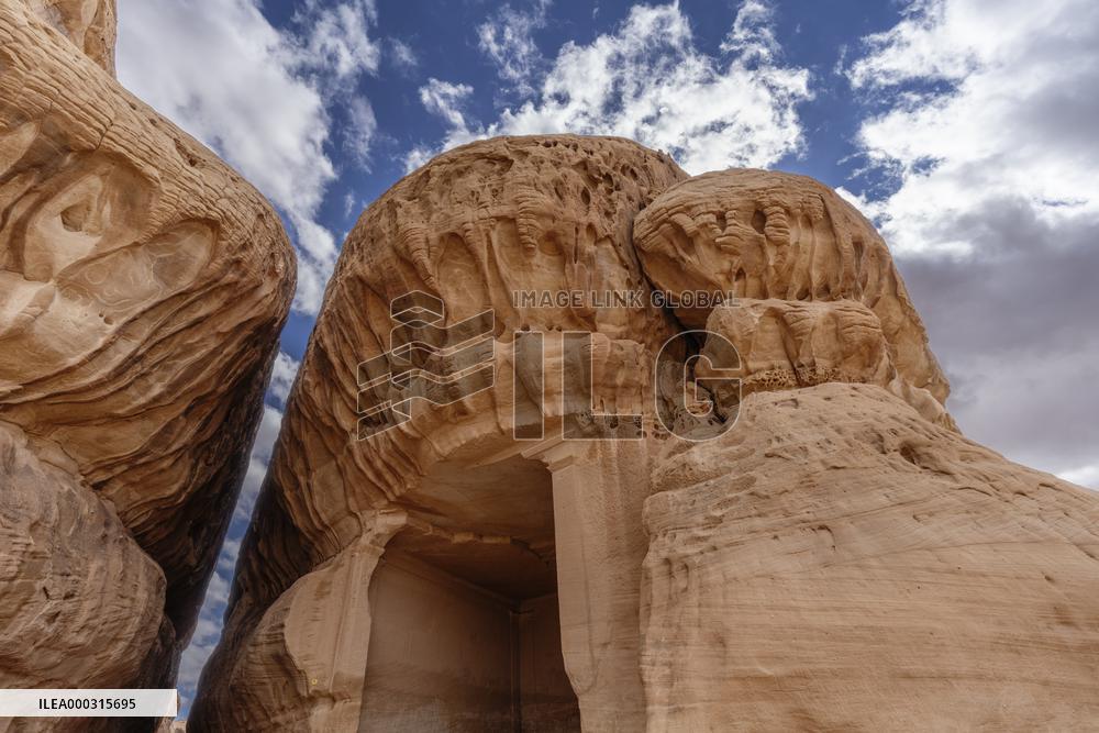 the most known archaeological site in Saudi Arabia Mada in Salih