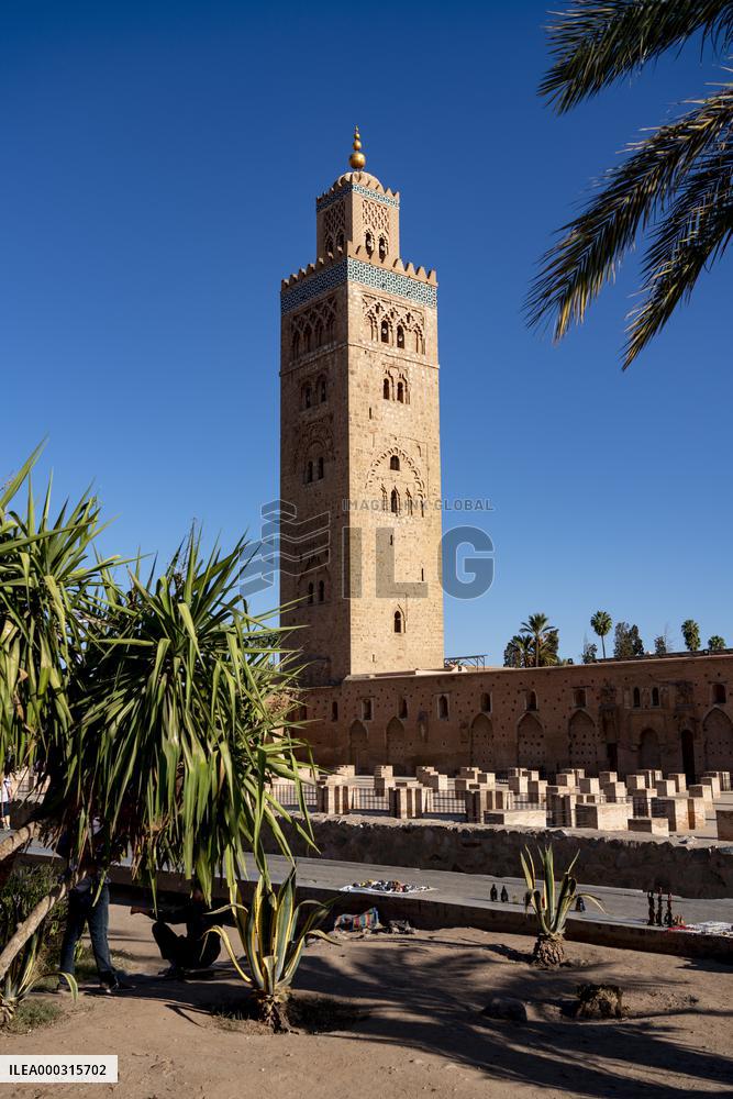 Koutoubia Mosque is the largest mosque in Marrakesh